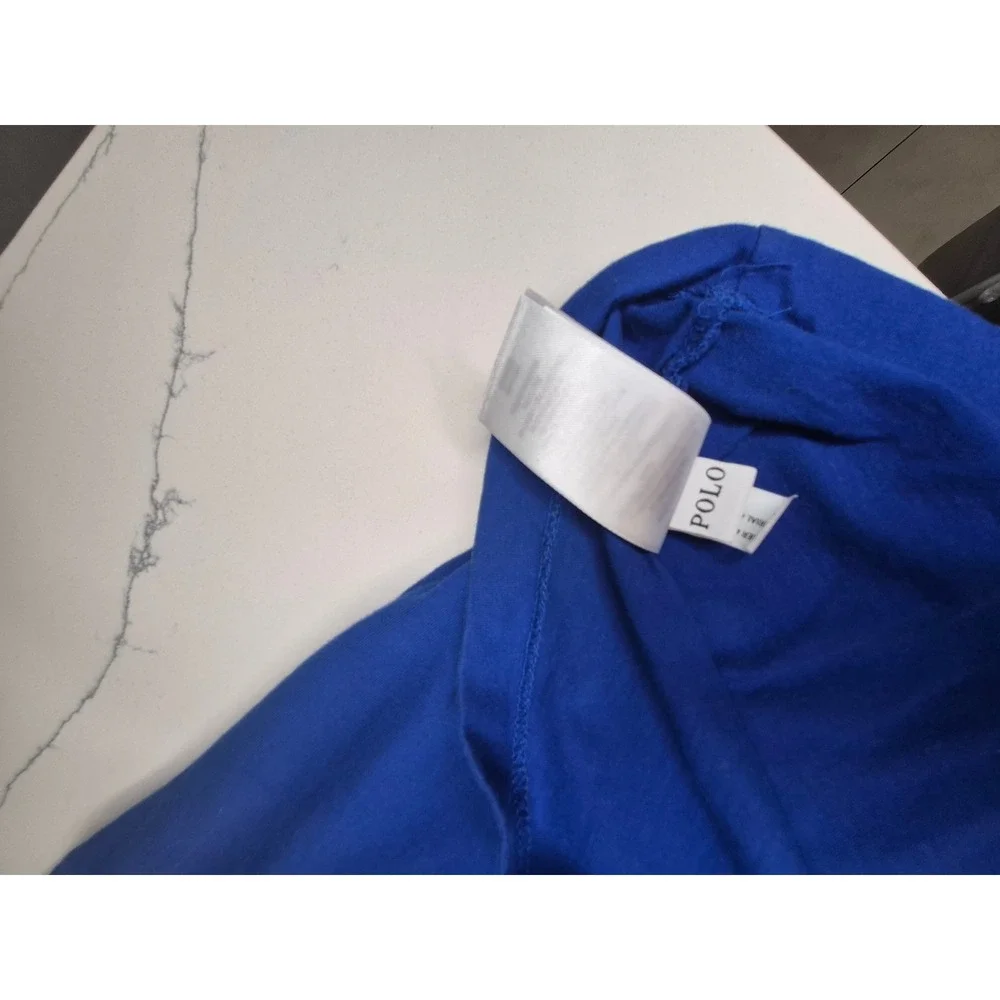 Polo Ralph Lauren T-Shirt Classic Fit Short Sleeve Casual Blue Medium‎